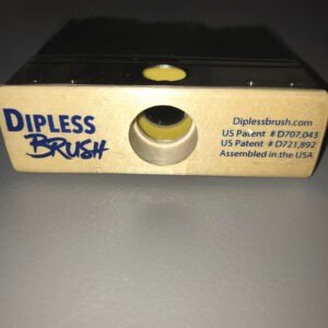 DIPLESS BRUSH (Replacement Brush Head Only) - 5" Wood Block
